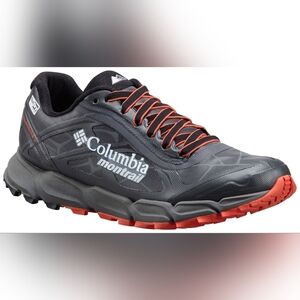 Columbia Women's Montrail Black/Red Shoes Size 7.5 US